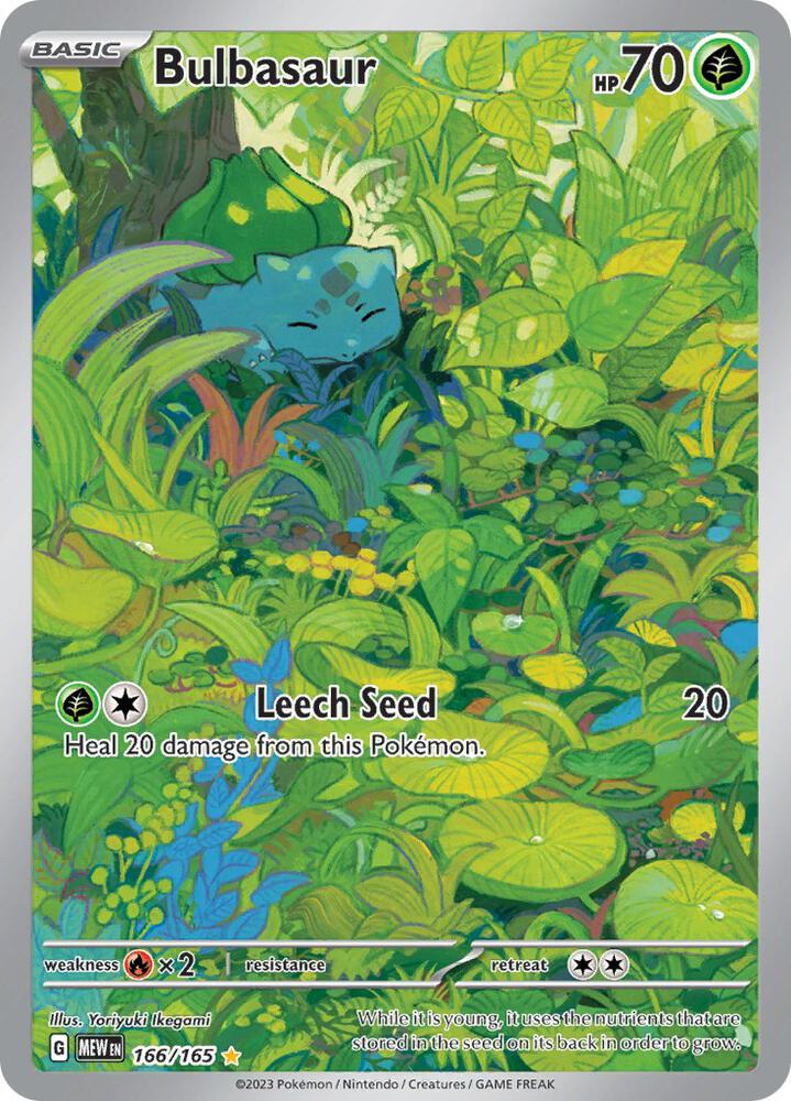 Bulbasaur - 166/165 | SV: Scarlet & Violet 151 #166/165