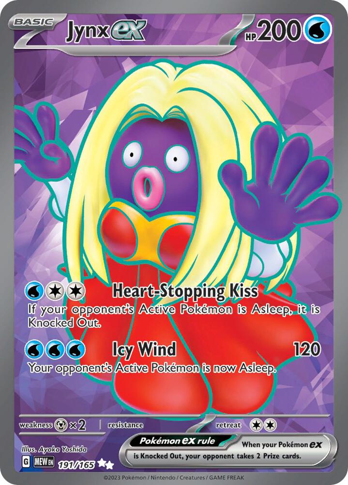 Jynx ex - 191/165 | SV: Scarlet & Violet 151 #191/165