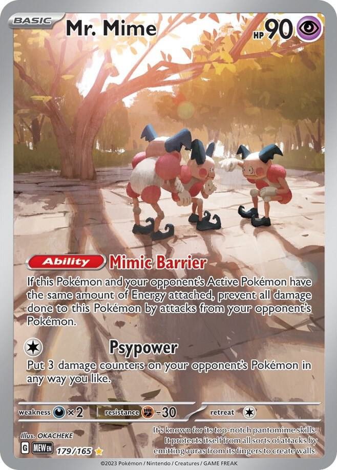 Mr. Mime - 179/165 | SV: Scarlet & Violet 151 #179/165