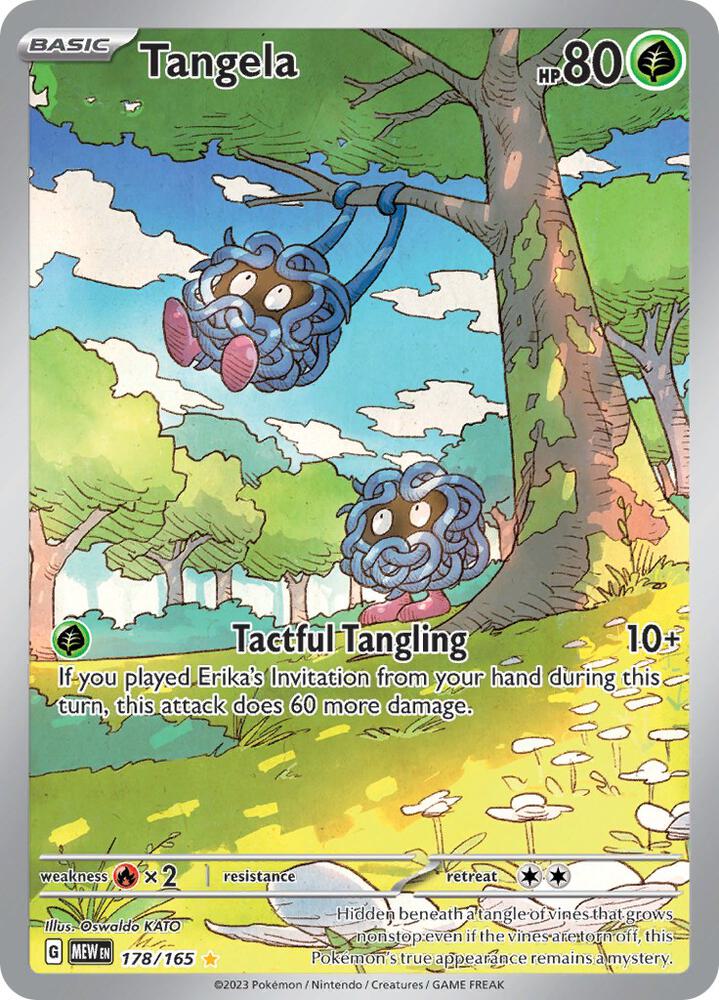 Tangela - 178/165 | SV: Scarlet & Violet 151 #178/165