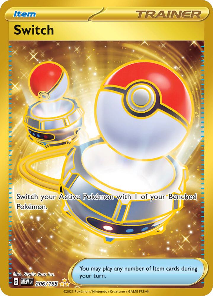 Switch - 206/165 | SV: Scarlet & Violet 151 #206/165