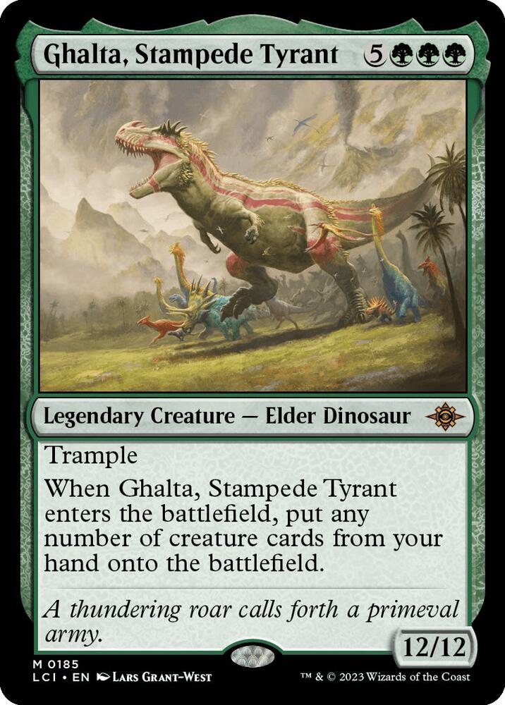 Ghalta, Stampede Tyrant | The Lost Caverns of Ixalan #185