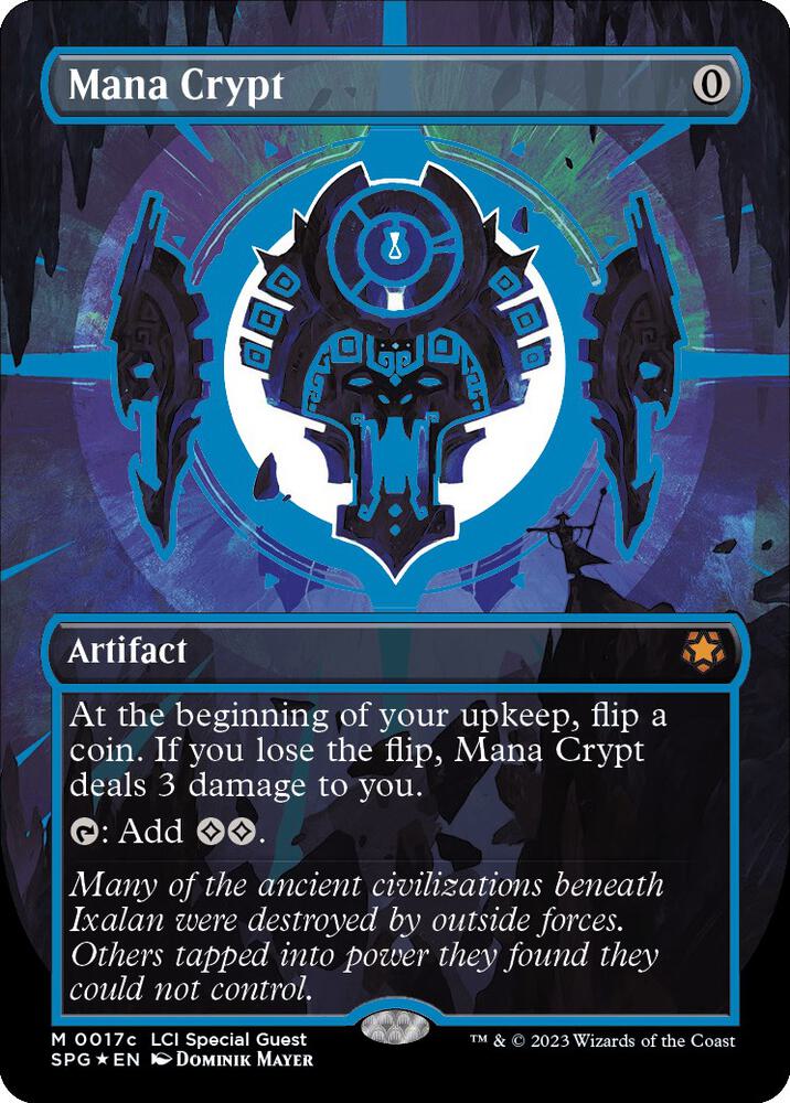 Mana Crypt (0017c) (Borderless) | Special Guests #17c