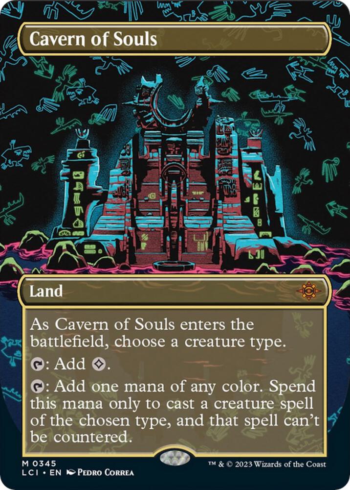 Cavern of Souls (0345) (Borderless) | The Lost Caverns of Ixalan #345