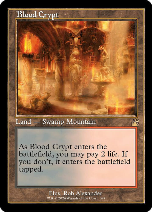 Blood Crypt (Retro Frame) | Ravnica Remastered #397
