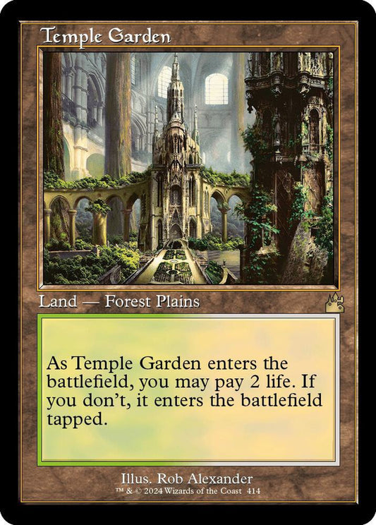 Temple Garden (Retro Frame) | Ravnica Remastered #414