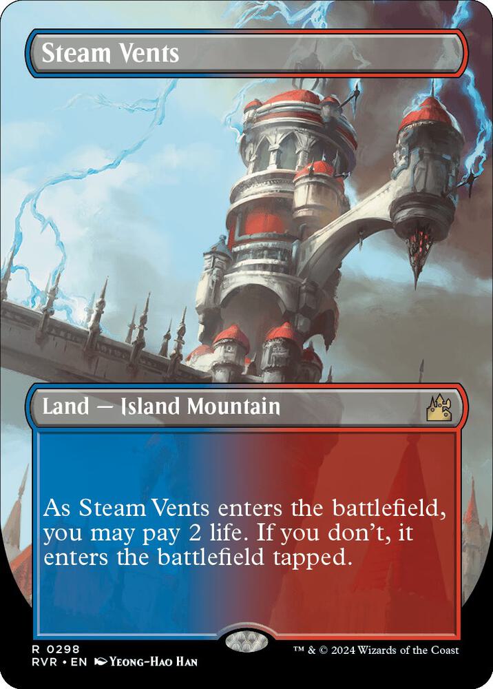 Steam Vents (Borderless) | Ravnica Remastered #298