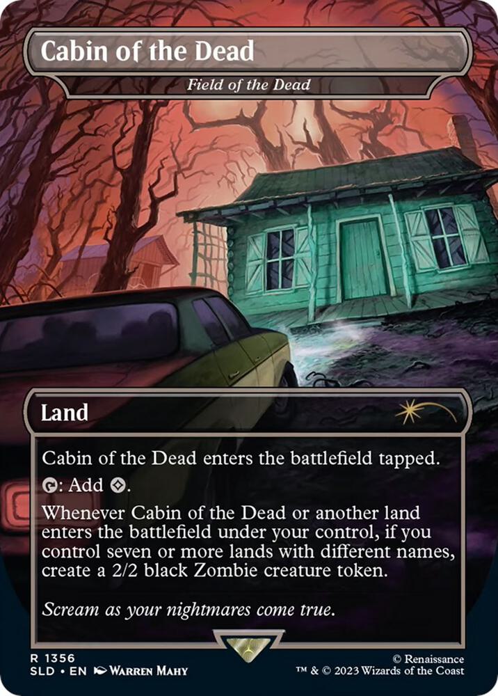 Cabin of the Dead - Field of the Dead | Secret Lair Drop Series #1356