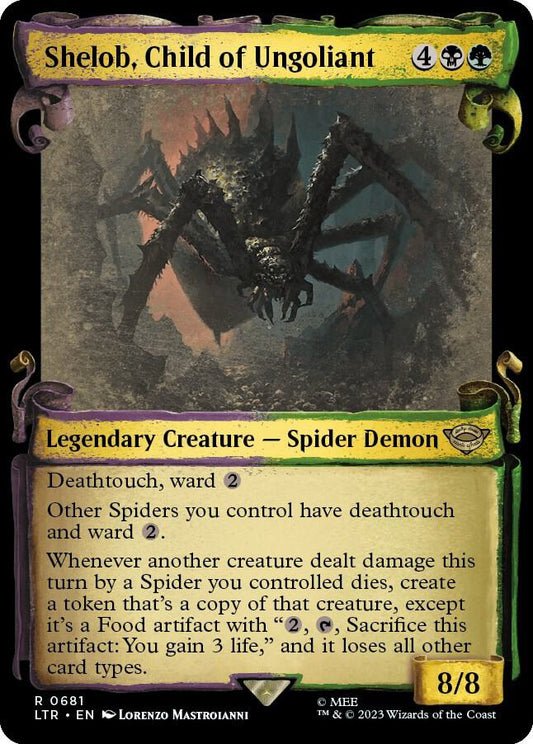Shelob, Child of Ungoliant (Showcase Scrolls) | Universes Beyond: The Lord of the Rings: Tales of Middle-earth #681