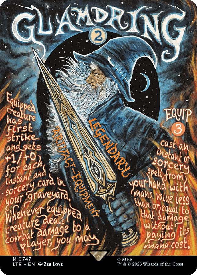 Glamdring (Borderless Poster) | Universes Beyond: The Lord of the Rings: Tales of Middle-earth #747