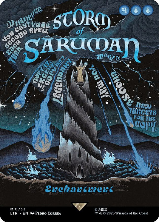 Storm of Saruman (Borderless Poster) | Universes Beyond: The Lord of the Rings: Tales of Middle-earth #733