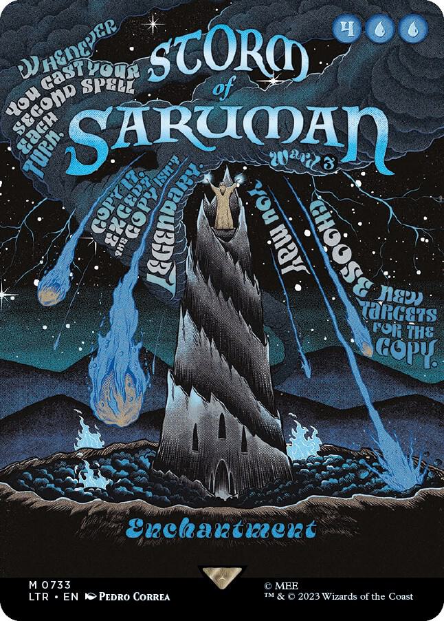 Storm of Saruman (Borderless Poster) | Universes Beyond: The Lord of the Rings: Tales of Middle-earth #733