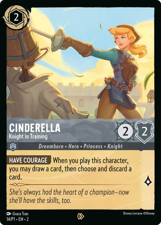 Cinderella - Knight in Training | Disney Lorcana Promo Cards #14