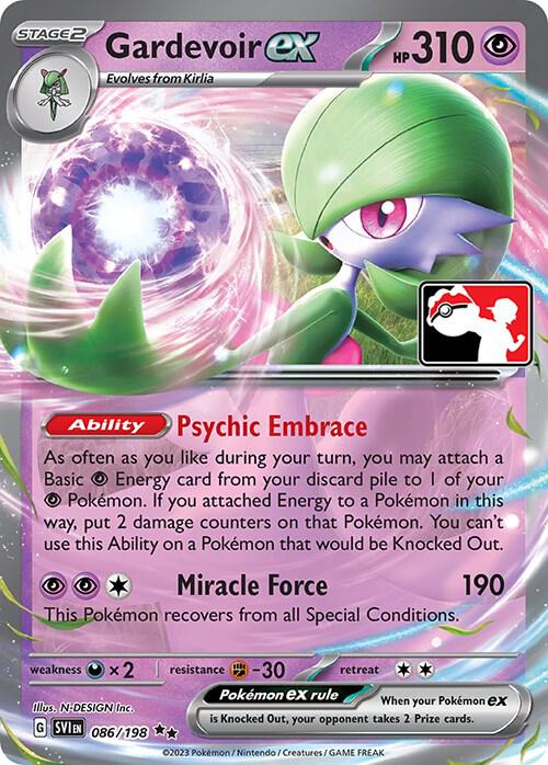 Gardevoir ex | Prize Pack Series Cards #086/198