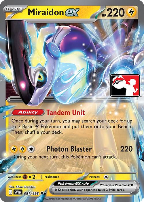 Miraidon ex - 081/198 | Prize Pack Series Cards #081/198