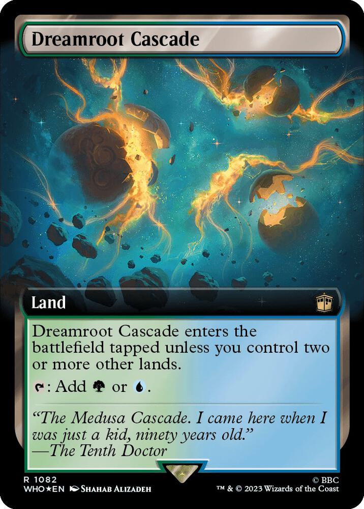 Dreamroot Cascade (Extended Art) (Surge Foil) | Universes Beyond: Doctor Who #1082