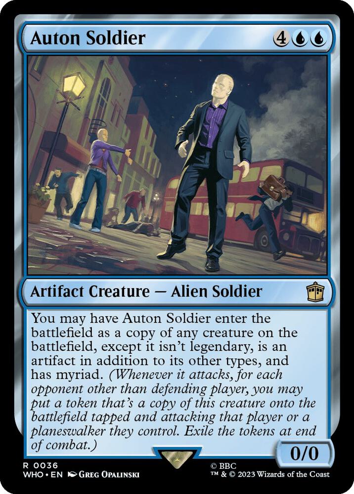 Auton Soldier | Universes Beyond: Doctor Who #36