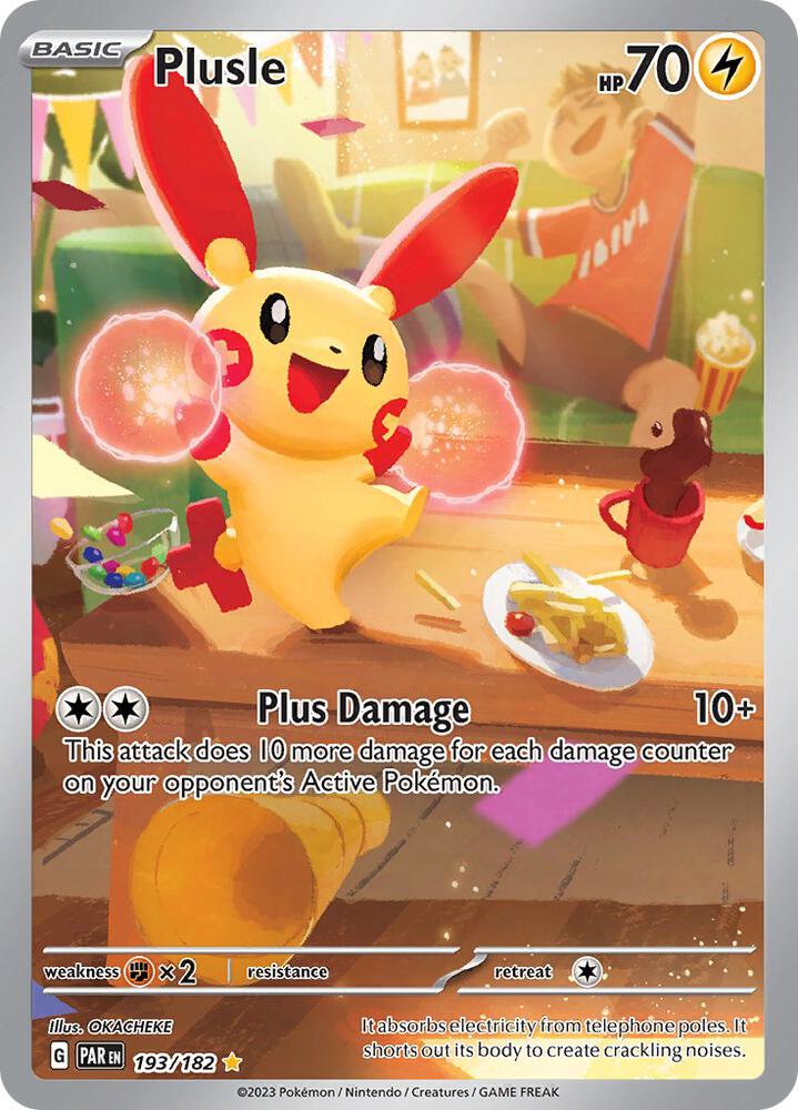 Plusle - 193/182 | SV04: Paradox Rift #193/182