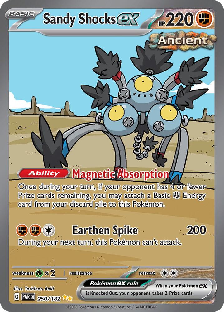 Sandy Shocks ex - 250/182 | SV04: Paradox Rift #250/182