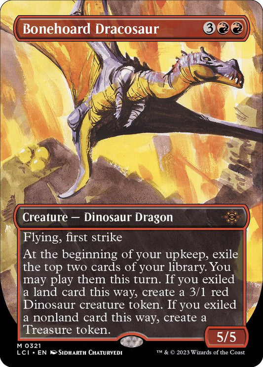 Bonehoard Dracosaur (Borderless) | The Lost Caverns of Ixalan #321