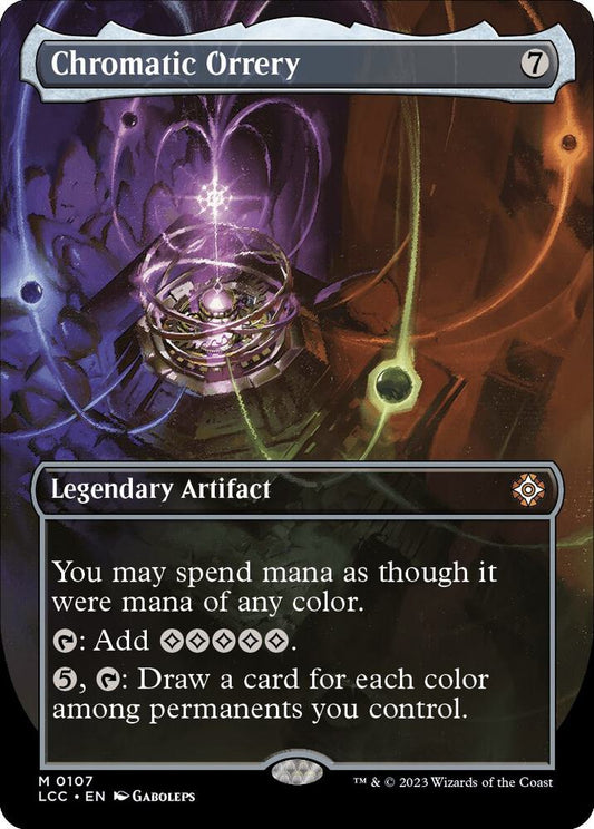 Chromatic Orrery (Borderless) | Commander: The Lost Caverns of Ixalan #107