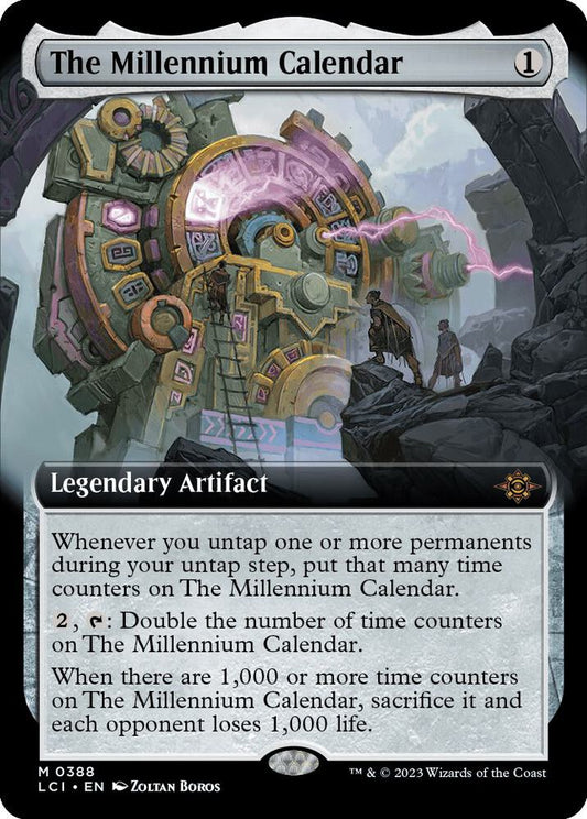 The Millennium Calendar (Extended Art) | The Lost Caverns of Ixalan #388