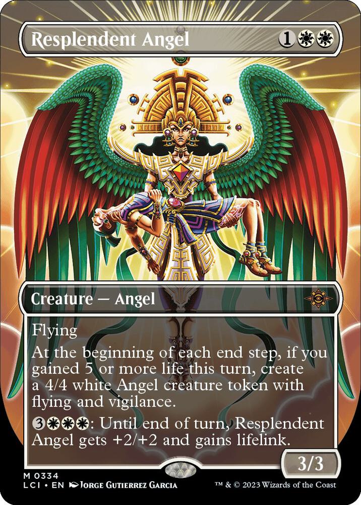 Resplendent Angel (Borderless) | The Lost Caverns of Ixalan #334