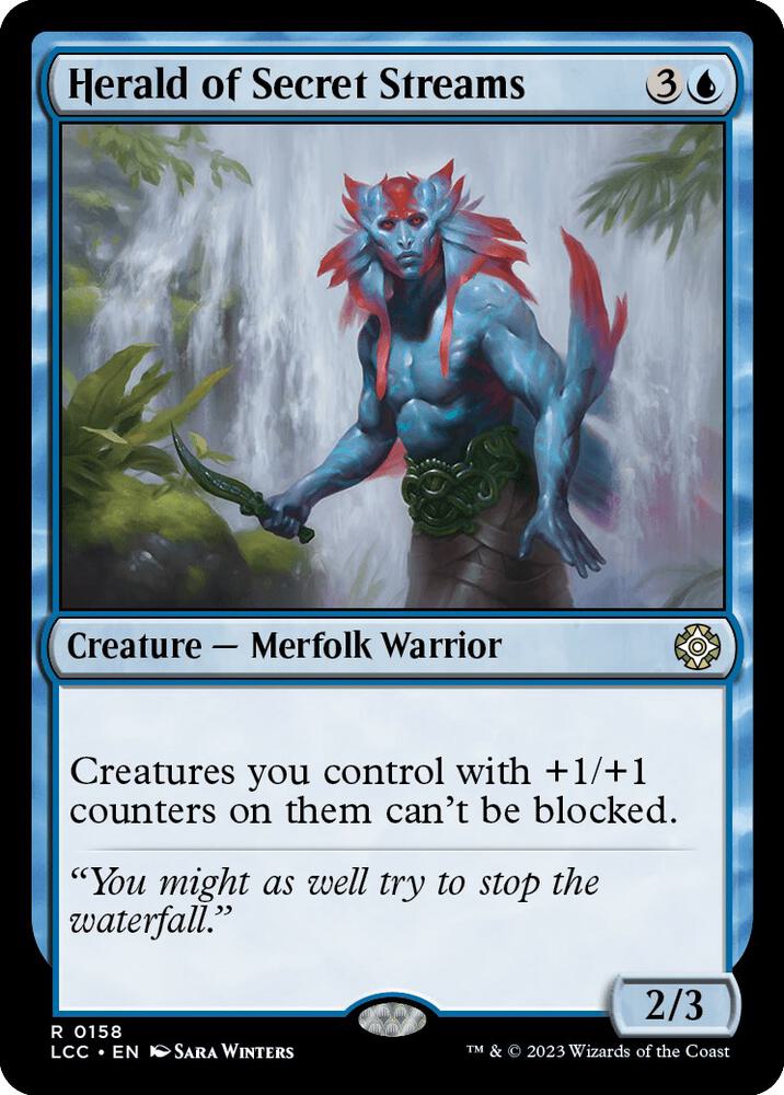 Herald of Secret Streams | Commander: The Lost Caverns of Ixalan #158