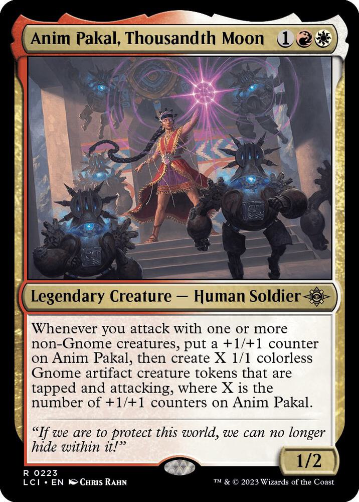 Anim Pakal, Thousandth Moon | The Lost Caverns of Ixalan #223