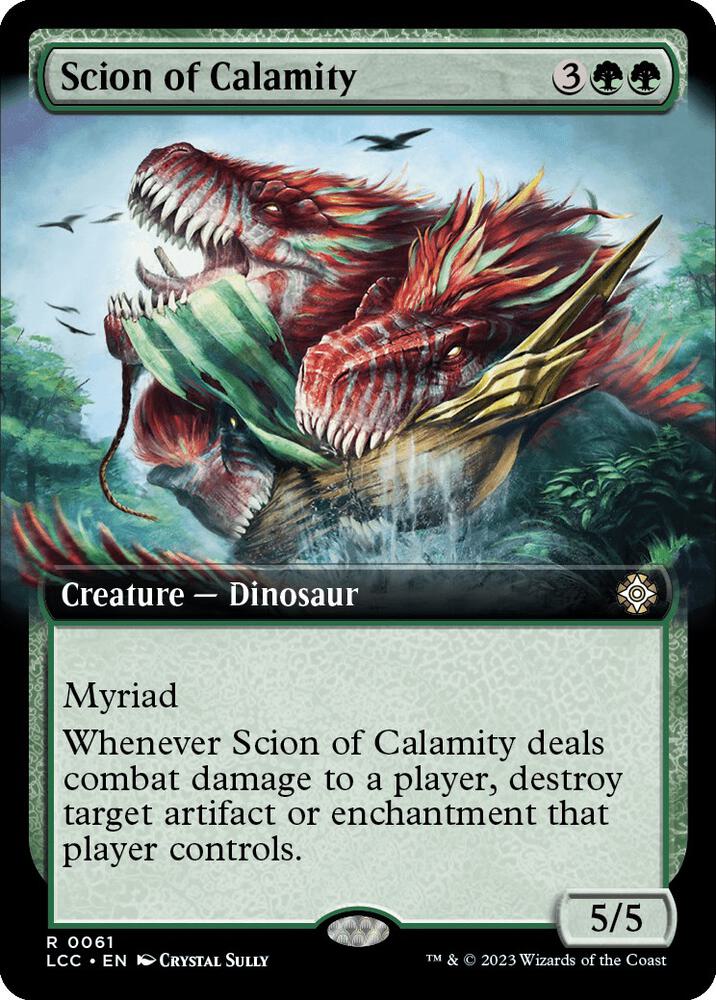 Scion of Calamity (Extended Art) | Commander: The Lost Caverns of Ixalan #61