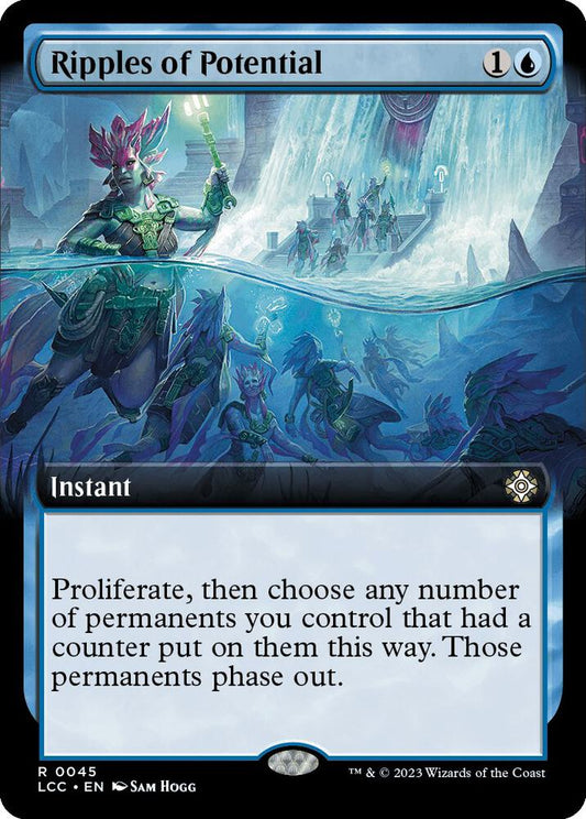 Ripples of Potential (Extended Art) | Commander: The Lost Caverns of Ixalan #45