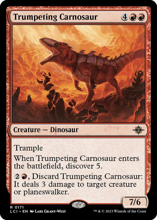 Trumpeting Carnosaur | The Lost Caverns of Ixalan #171