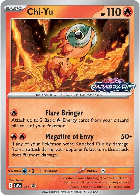 Chi-Yu - 057 (Prerelease) | SV: Scarlet & Violet Promo Cards #057