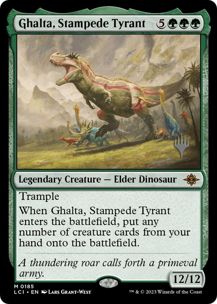 Ghalta, Stampede Tyrant | Promo Pack: The Lost Caverns of Ixalan #185