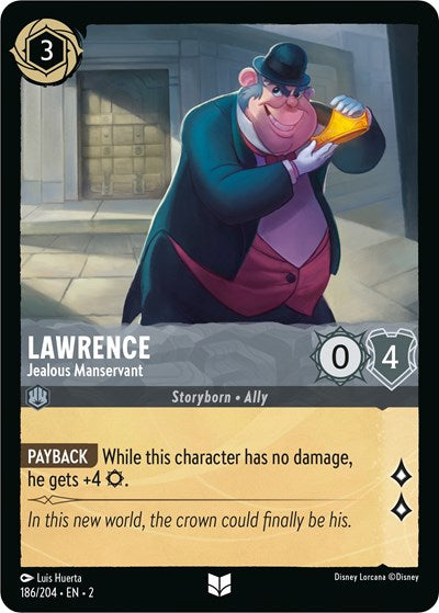 Lawrence - Jealous Manservant | Rise of the Floodborn #186/204