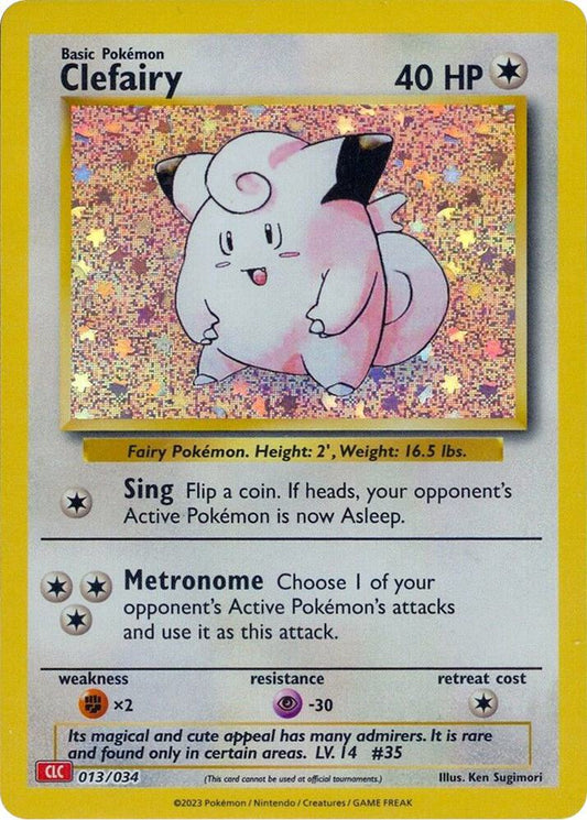 Clefairy | Trading Card Game Classic #013/034