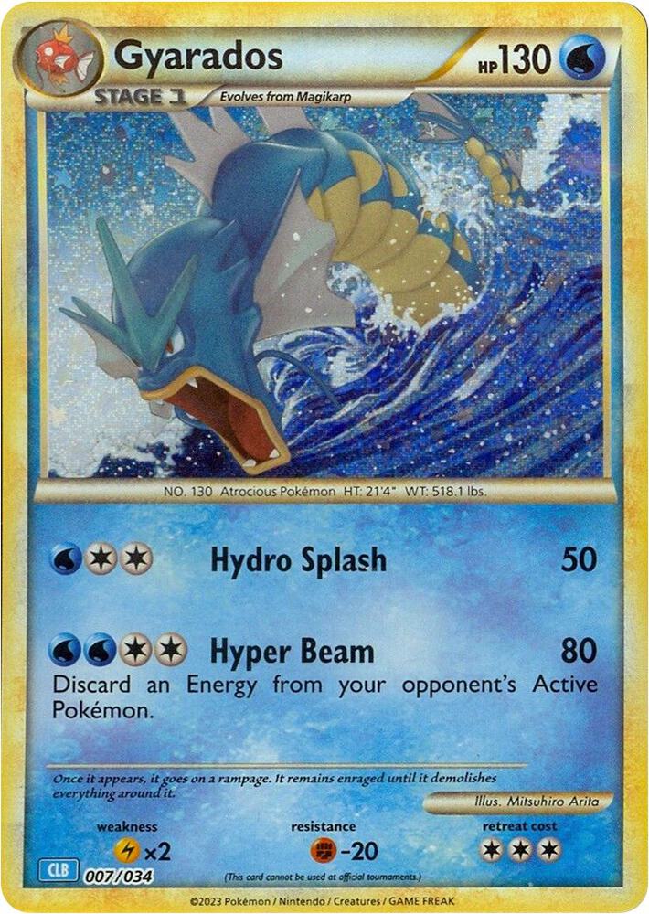 Gyarados | Trading Card Game Classic #007/034