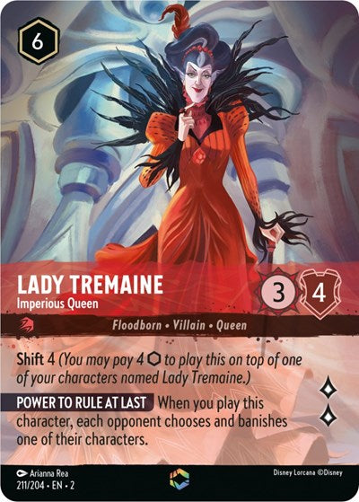 Lady Tremaine - Imperious Queen (Enchanted) (Enchanted) | Rise of the Floodborn #211/204