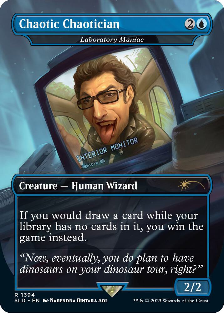 Chaotic Chaotician - Laboratory Maniac | Secret Lair Drop Series #1394