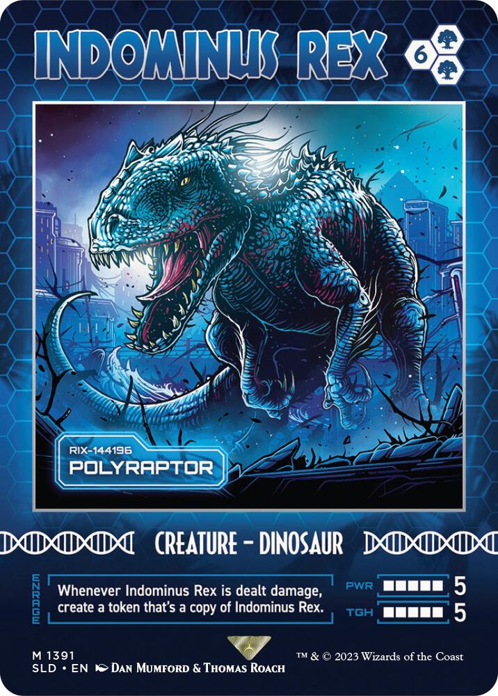 Indominus Rex - Polyraptor | Secret Lair Drop Series #1391