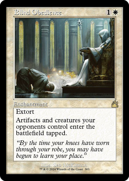 Blind Obedience (Retro Frame) | Ravnica Remastered #303