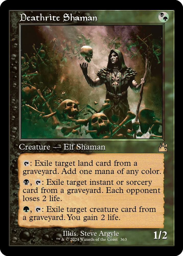 Deathrite Shaman (Retro Frame) | Ravnica Remastered #363