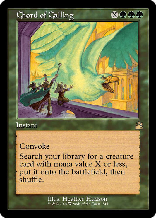 Chord of Calling (Retro Frame) | Ravnica Remastered #345