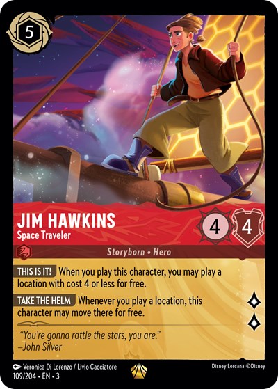 Jim Hawkins - Space Traveler | Into the Inklands #109/204