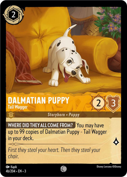 Dalmatian Puppy - Tail Wagger (4b/204) | Into the Inklands #4b/204