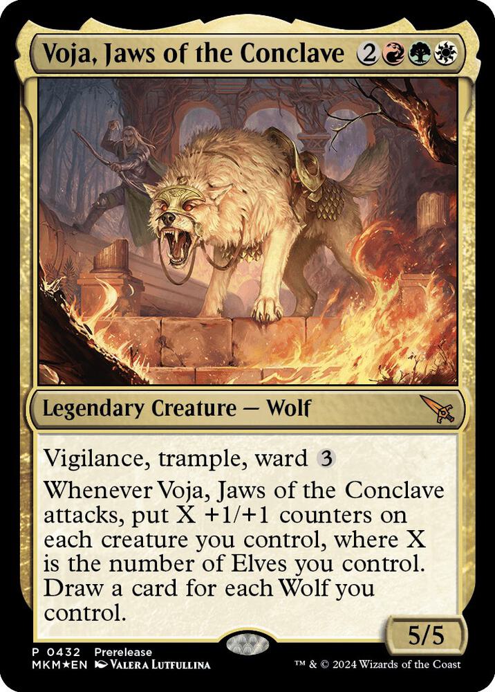 Voja, Jaws of the Conclave | Prerelease Cards #432
