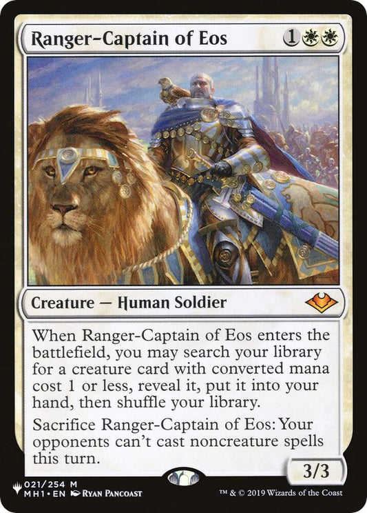 Ranger-Captain of Eos | The List Reprints #021/254