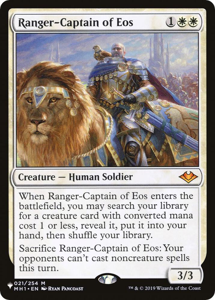 Ranger-Captain of Eos | The List Reprints #021/254