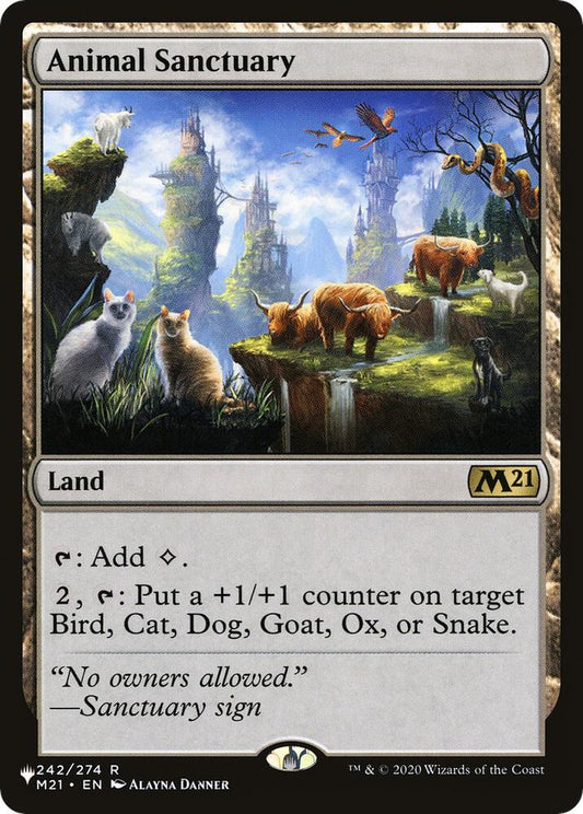 Animal Sanctuary | The List Reprints #242/274