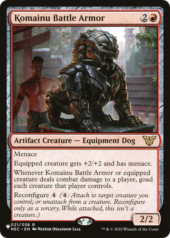 Komainu Battle Armor | The List Reprints #021/038